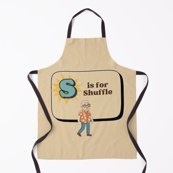 Item preview, The Senior Flashcard Series: Letter S is for Shuffle – Retro Humor Collection designed and sold by Searching ideas.