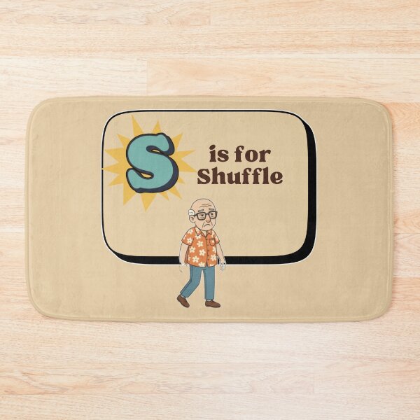 Item preview, The Senior Flashcard Series: Letter S is for Shuffle – Retro Humor Collection designed and sold by Searching ideas.