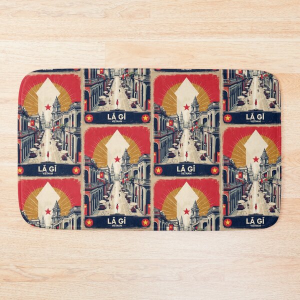 Item preview, La Gi Vietnam 1950s Retro Poster Tourism designed and sold by TravelersGems.