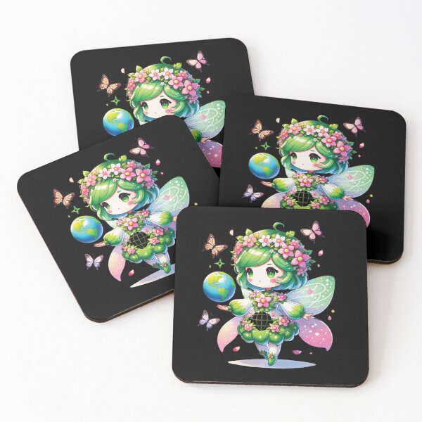 Item preview, Nature Fairy with Earth Globe designed and sold by ROBIRONOARTS.