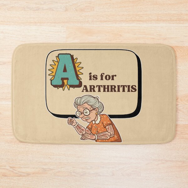 Item preview, The Senior Flashcard Series: Letter A is for Arthritis – Retro Humor Collection designed and sold by Searching ideas.