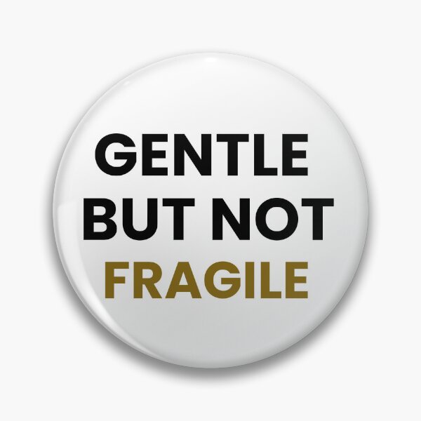 Item preview, Gentle But Not Fragile – Minimal Quiet Strength Typography Quote designed and sold by GentleForce.