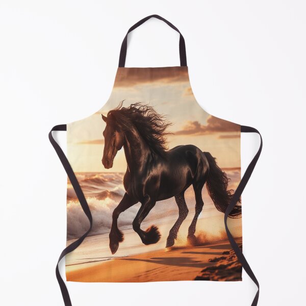 Item preview, Beach gallop at sunset: Horse meets sunset designed and sold by FotoworldEdel.