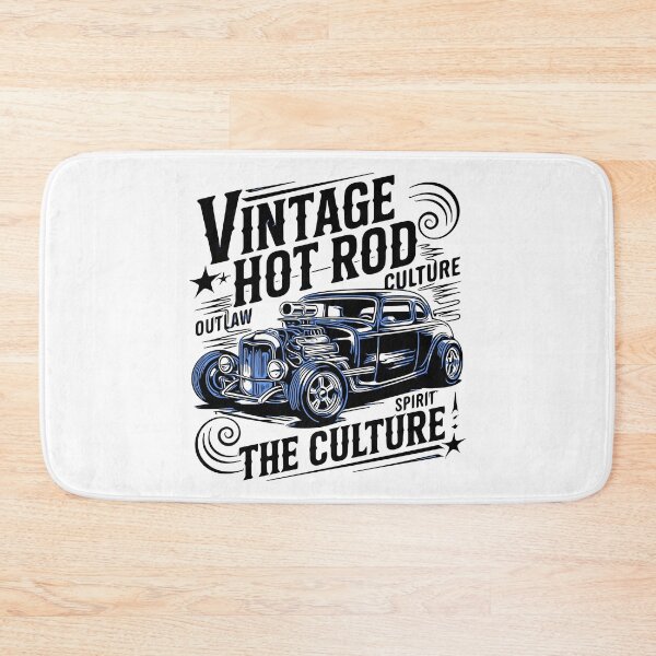 Item preview, Vintage Classic Car Hot Rod designed and sold by PrintCarClub.