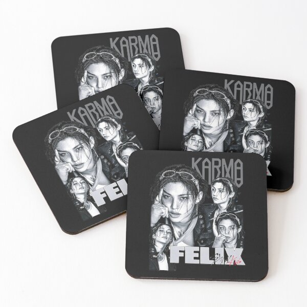Item preview, Felix Stray Kids KARMA designed and sold by ROBIRONOARTS.
