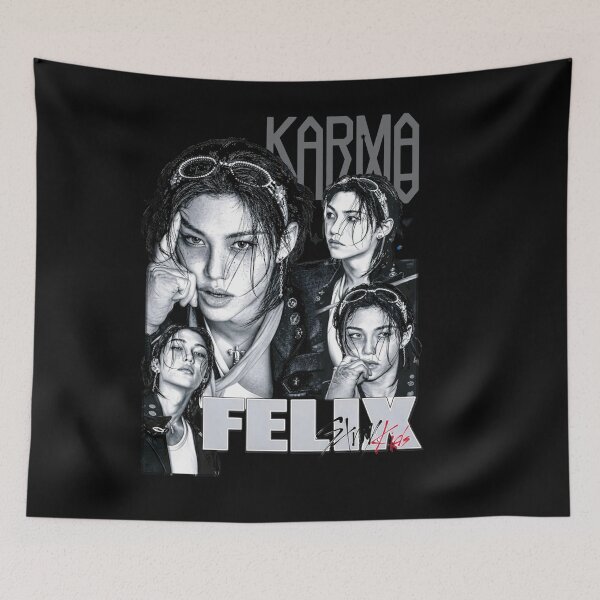 Item preview, Felix Stray Kids KARMA designed and sold by ROBIRONOARTS.