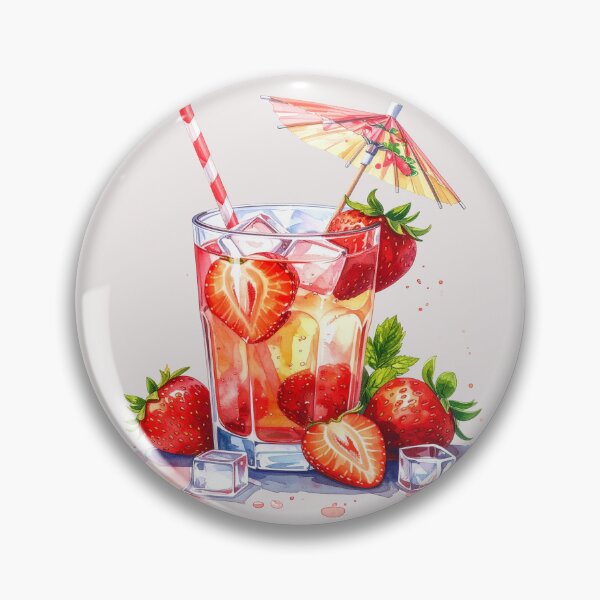 Item preview, Summery Strawberry Fresh Lemonade designed and sold by LiskoDesign.