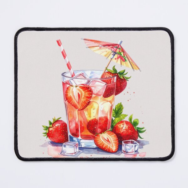 Item preview, Summery Strawberry Fresh Lemonade designed and sold by LiskoDesign.