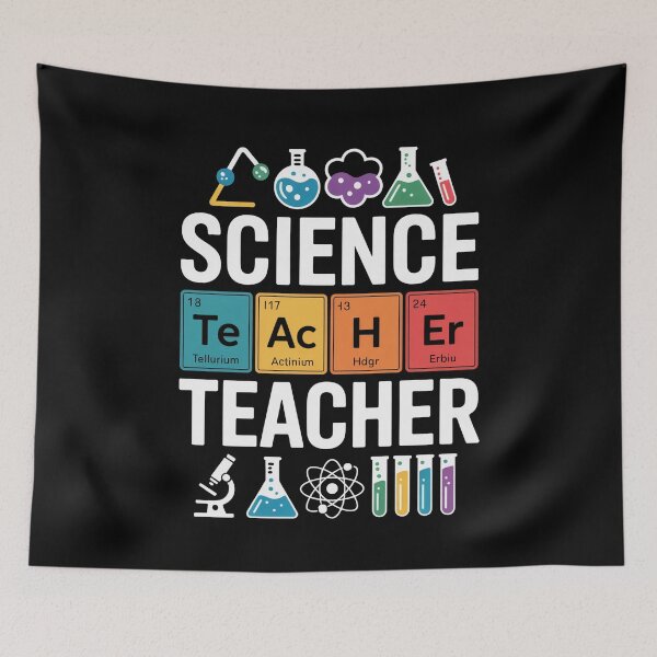 Item preview, Science Teacher Periodic Table Wordplay designed and sold by flagylART.