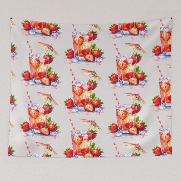 Item preview, Summery Strawberry Fresh Lemonade designed and sold by LiskoDesign.