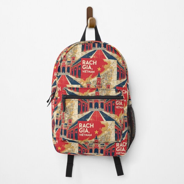 Item preview, Rach Gia Vietnam 1950s Retro Poster Tourism designed and sold by TravelersGems.