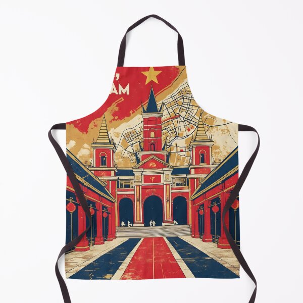 Item preview, Rach Gia Vietnam 1950s Retro Poster Tourism designed and sold by TravelersGems.