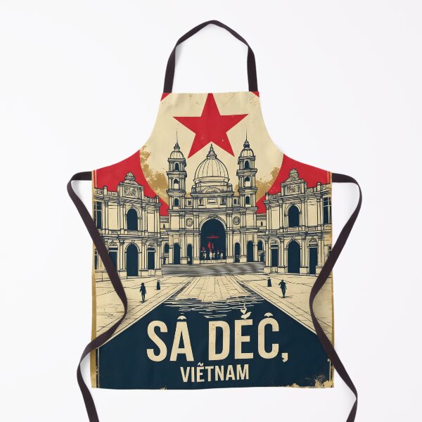 Item preview, Sa Dec Vietnam 1950s Retro Poster Tourism designed and sold by TravelersGems.