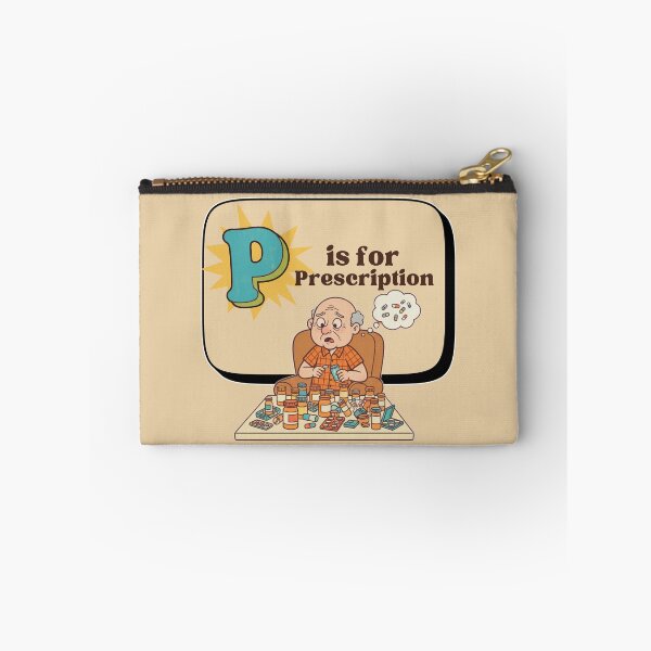 Item preview, The Senior Flashcard Series: Letter P is for Prescription – Retro Humor Collection designed and sold by Searching ideas.