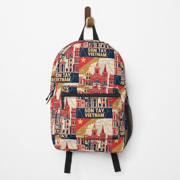 Item preview, Son Tay Vietnam 1950s Retro Poster Tourism designed and sold by TravelersGems.