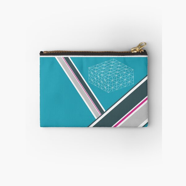 Item preview, Teal Stripes and Mesh designed and sold by The Aloof.