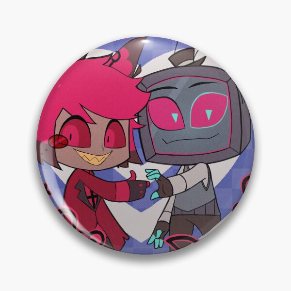 Item preview, Alastor & Vox Heart (Hazbin Hotel) designed and sold by kiteneon.