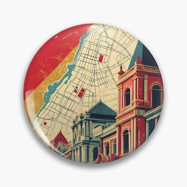 Item preview, Soc Trang Vietnam 1950s Retro Poster Tourism designed and sold by TravelersGems.