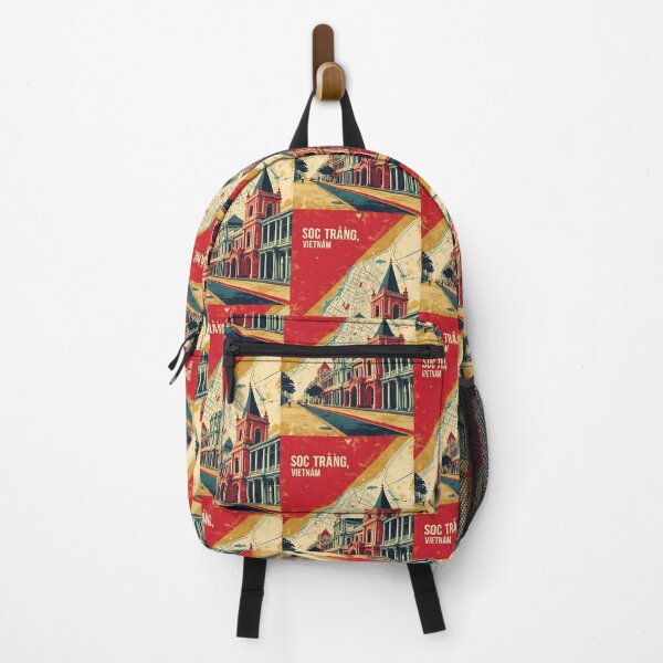 Item preview, Soc Trang Vietnam 1950s Retro Poster Tourism designed and sold by TravelersGems.
