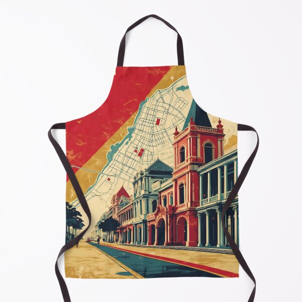 Item preview, Soc Trang Vietnam 1950s Retro Poster Tourism designed and sold by TravelersGems.