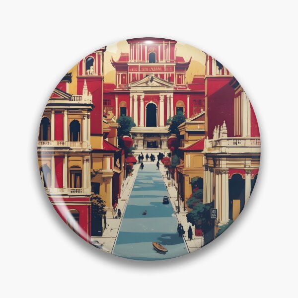 Item preview, Tam Ky Vietnam 1950s Retro Poster Tourism designed and sold by TravelersGems.