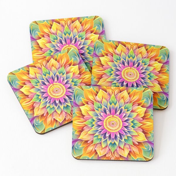 Item preview, Colorful petals in a harmonious arrangement designed and sold by Mianku | Für das Leben.