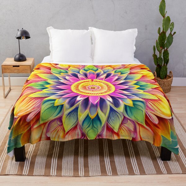 Item preview, Colorful petals in a harmonious arrangement designed and sold by Mianku | Für das Leben.