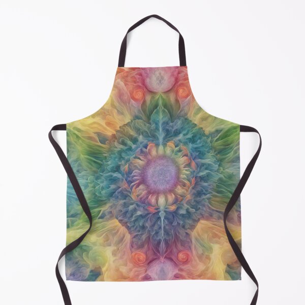 Item preview, Colorful spiritual blossom mandala abstraction designed and sold by Mianku | Für das Leben.