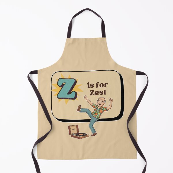 Item preview, The Senior Flashcard Series: Letter Z is for Zest – Retro Humor Collection designed and sold by Searching ideas.