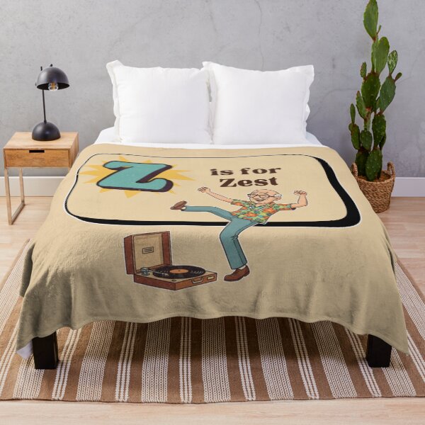 Item preview, The Senior Flashcard Series: Letter Z is for Zest – Retro Humor Collection designed and sold by Searching ideas.