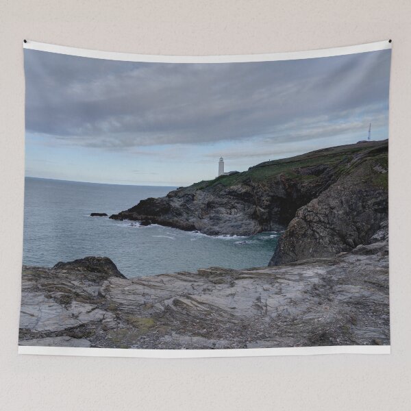 Item preview, Trevose Head Lighthouse Geology designed and sold by hawkie.