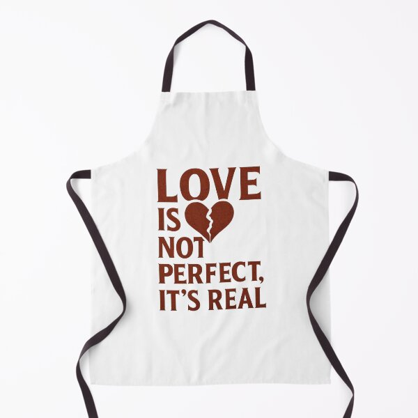 Item preview, Love Is Not Perfect, It’s Real - Emotional Typography designed and sold by MKreative Studio.