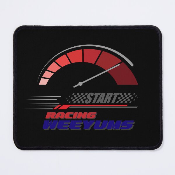 Item preview, Racing Weeyums – Retro Speed Gauge Motorsport Design designed and sold by phiawdesign9.