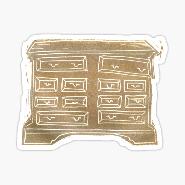Dresser Sticker