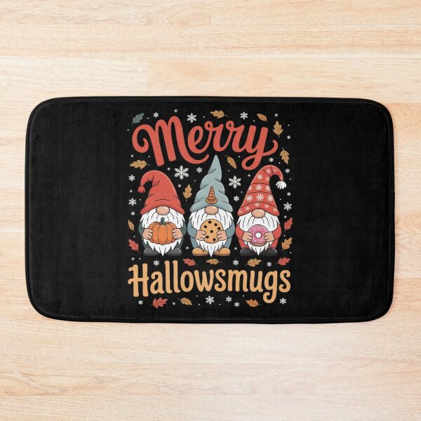 Item preview, Merry Happy Hallothanksmas Gnomes Halloween Thanksgiving mas4  designed and sold by InspiredFoul.