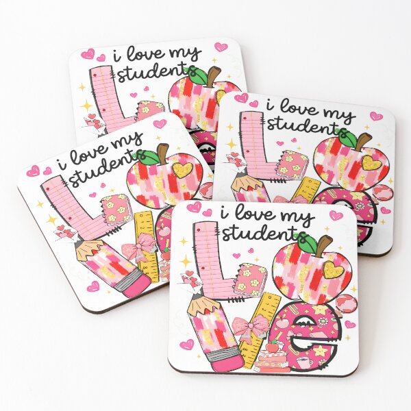 Item preview, I Love My Students Teacher Valentine Design, Cute Classroom Love Art for Teachers, School Heart Graphic designed and sold by JoyBoyStudio1.