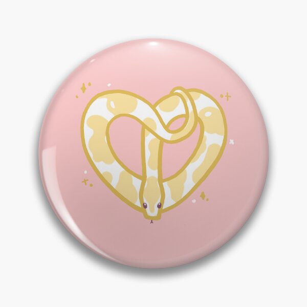Item preview, Yellow heart snake designed and sold by Splasheverything .
