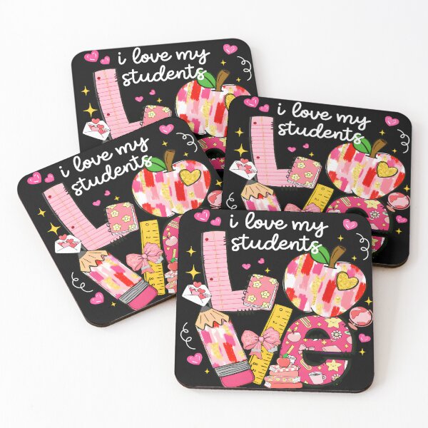 Item preview, I Love My Students Teacher Valentine Design, Cute Classroom Love Art for Teachers, School Heart Graphic designed and sold by JoyBoyStudio1.