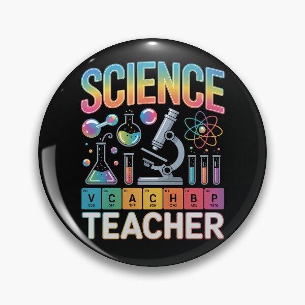 Item preview, Science Teacher Periodic Table Icons designed and sold by flagylART.