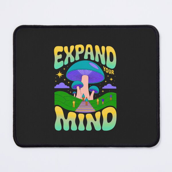 Item preview, Expand Your Mind – Psychedelic Mushroom Art | Trippy Cosmic Illustration designed and sold by Wonder Pixel Studio.
