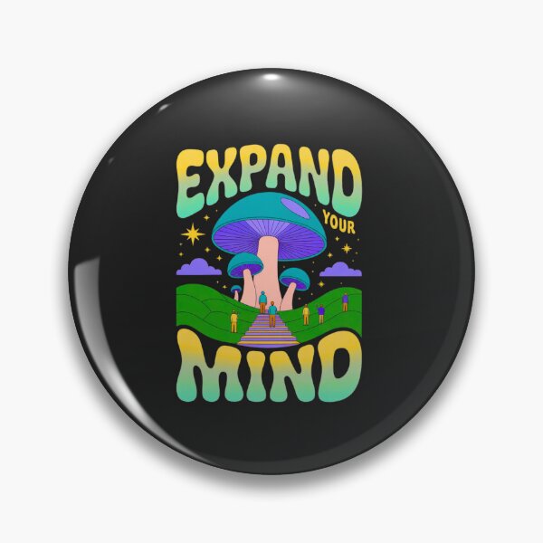 Item preview, Expand Your Mind – Psychedelic Mushroom Art | Trippy Cosmic Illustration designed and sold by Wonder Pixel Studio.