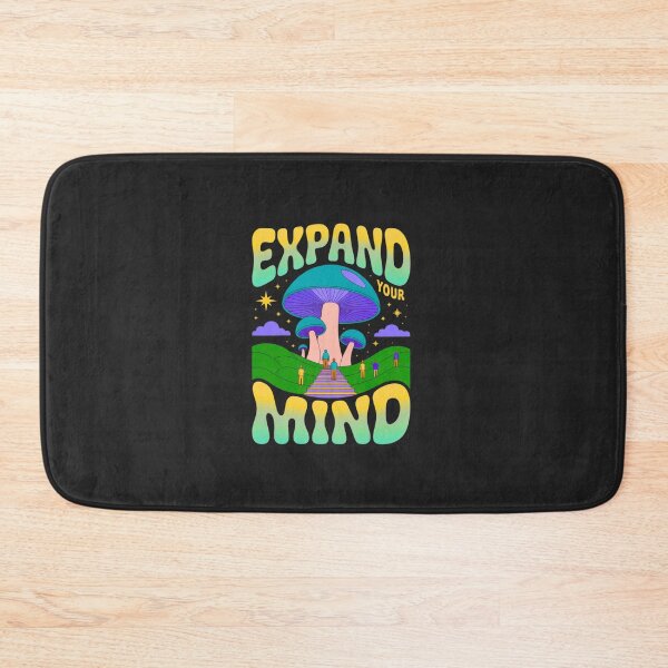 Item preview, Expand Your Mind – Psychedelic Mushroom Art | Trippy Cosmic Illustration designed and sold by Wonder Pixel Studio.