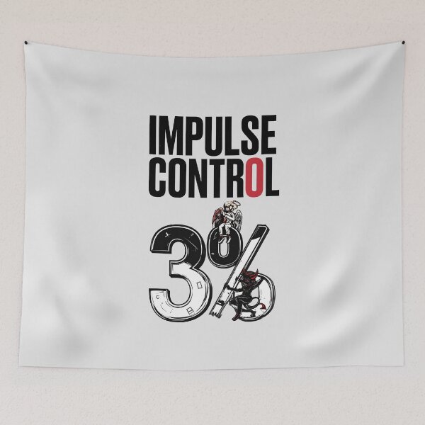 Item preview, Angel & Devil Tug-of-War – Impulse Control Graphic designed and sold by JonelCrafts.