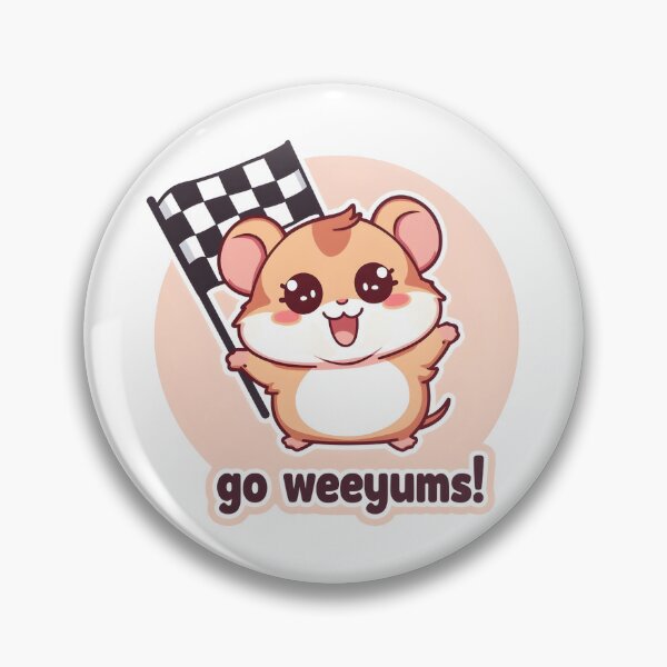 Artikelvorschau, Go Weeyums! Vintage-Rennhamster mit Zielflagge entworfen und verkauft von phiawdesign9.