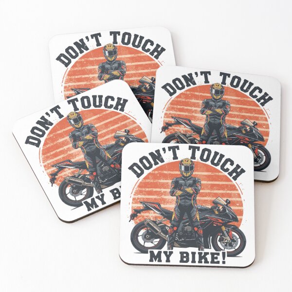 Item preview, Don't touch my bike- Biker Attitude designed and sold by TwoWheels-shop.