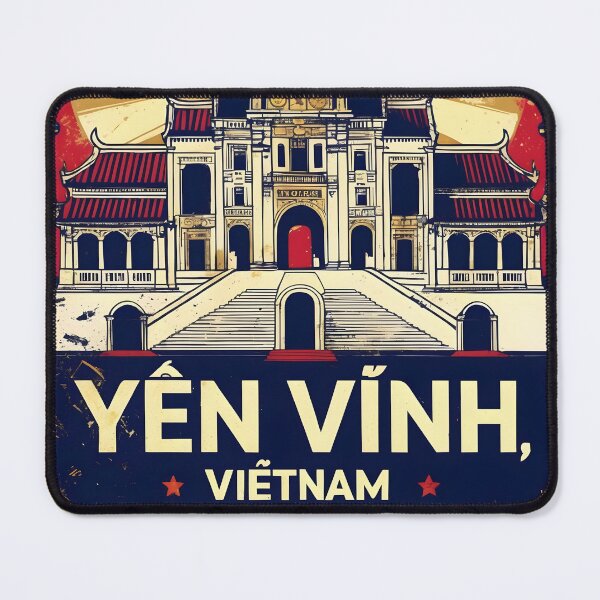 Item preview, Yen Vinh Vietnam 1950s Retro Poster Tourism designed and sold by TravelersGems.