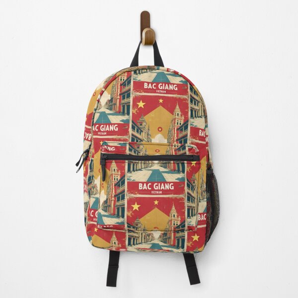 Item preview, Bac Giang Vietnam 1950s Retro Poster Tourism designed and sold by TravelersGems.