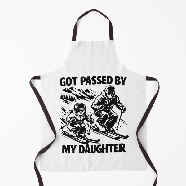 Item preview, Got Passed by My Daughter Funny Skiing designed and sold by gear-posters.