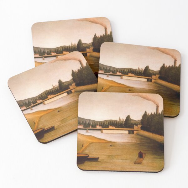 Item preview, Bathing at Alfortville - 1904 - Henri Rousseau designed and sold by DrewGansen.