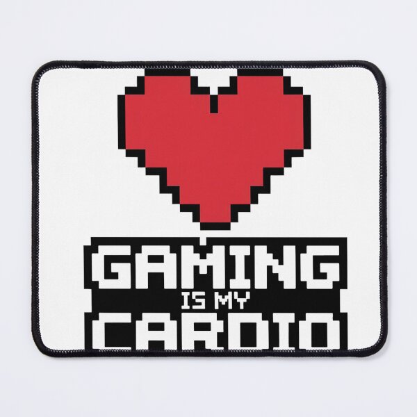 Item preview, Gaming Is My Cardio Funny Retro Pixel Heart Gamer Gift designed and sold by Thompika.